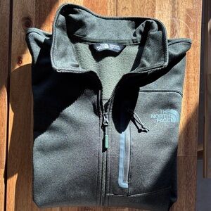 The North Face Dark Green Half-Zip Fleece